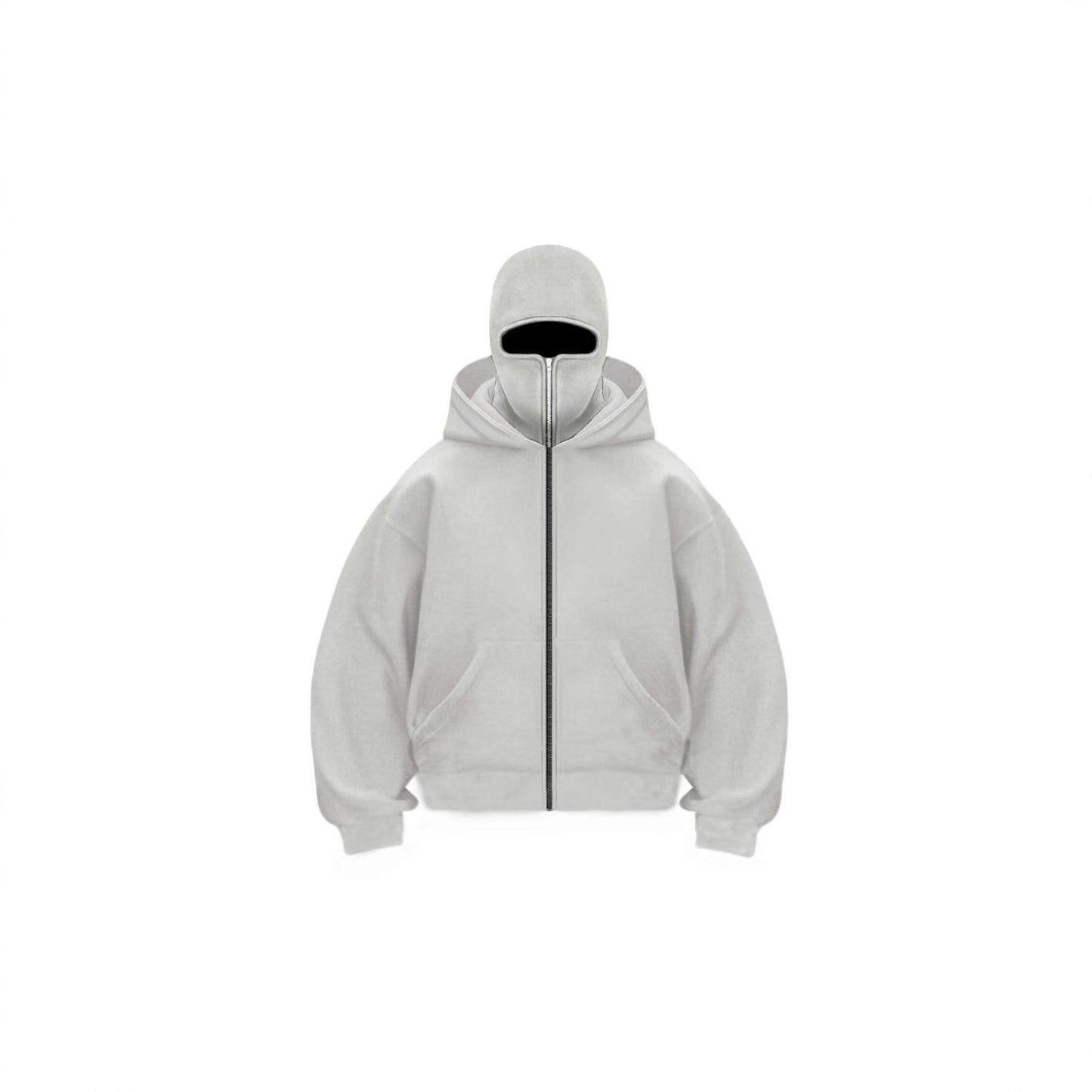 Hoodie Double Couche Zippé