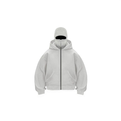 Hoodie Double Couche Zippé