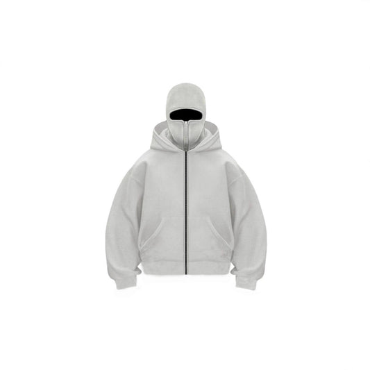 Hoodie Double Couche Zippé