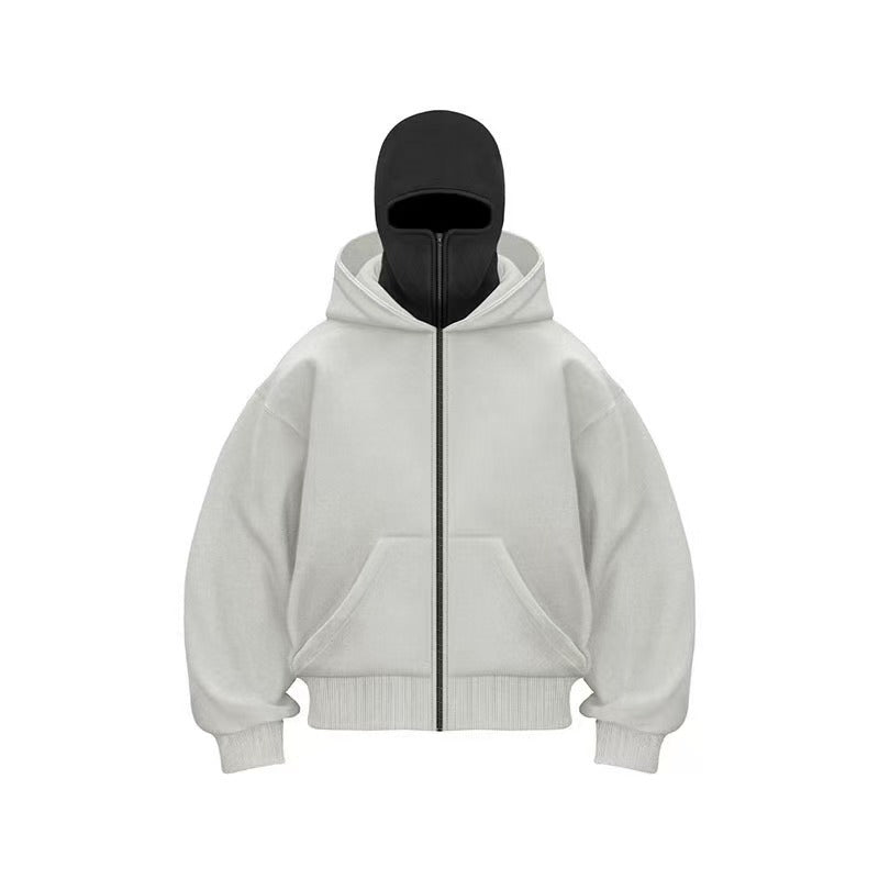 Hoodie Double Couche Zippé