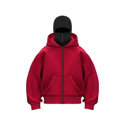 Hoodie Double Couche Zippé
