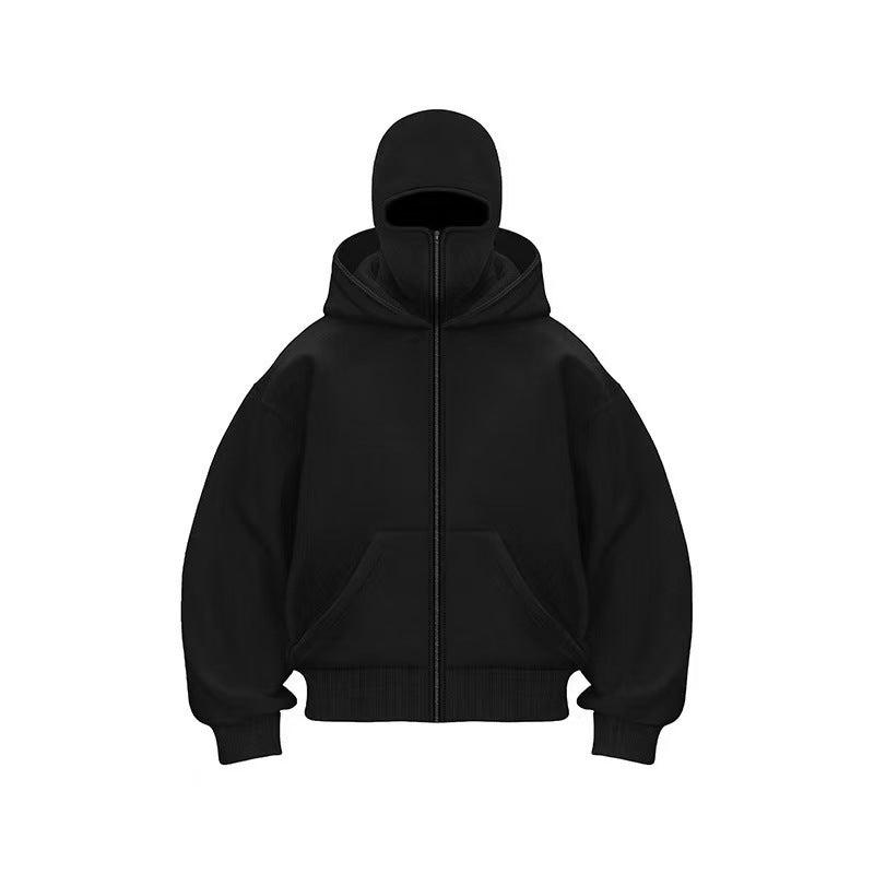 Hoodie Double Couche Zippé