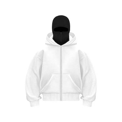 Hoodie Double Couche Zippé